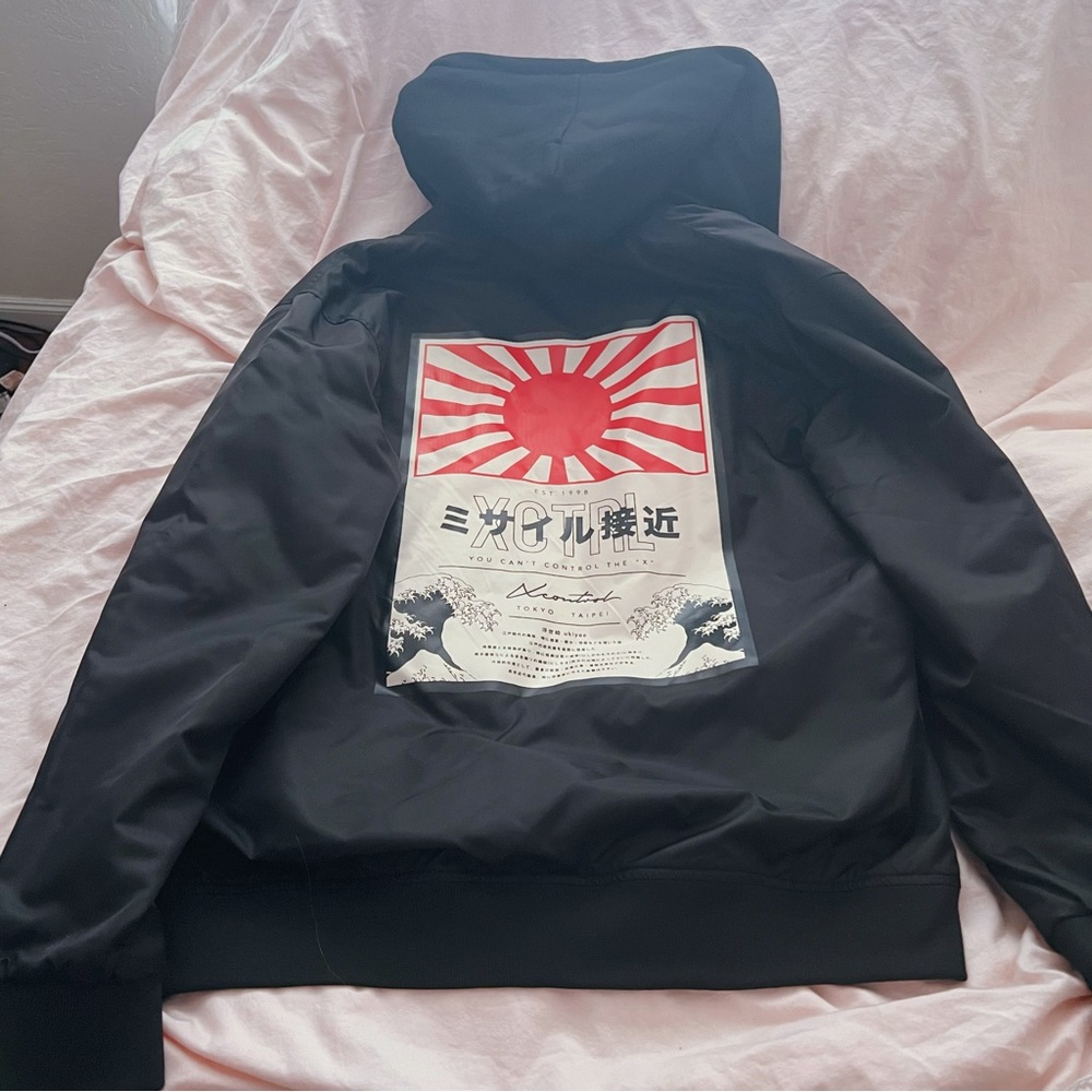 Japanese Fashion Tokyo Techwear Black Graphic Japan Anime Winter Jacket